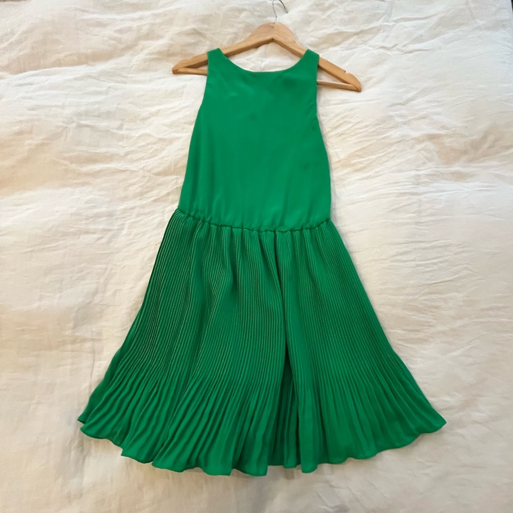 Ralph Lauren knee lengthy pleated dress, worn as Size 00